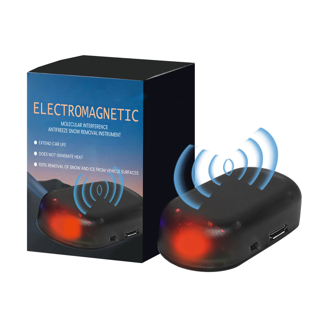 Car Anti-freezing and snow removal device