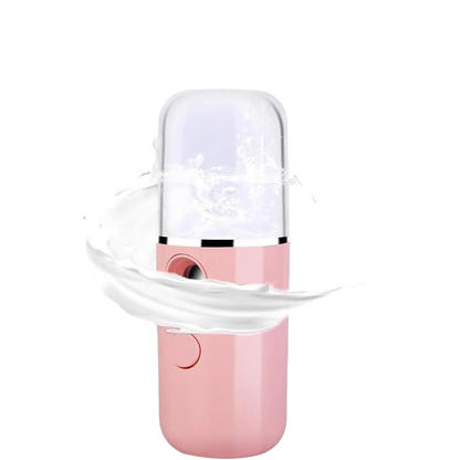 Portable Nano Spray Facial Humidifier with Cold Mist and USB Recharge