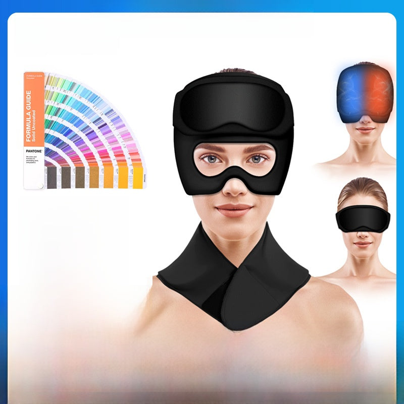 Ice Hat Eye Mask and Neck Brace Cold Compress Set