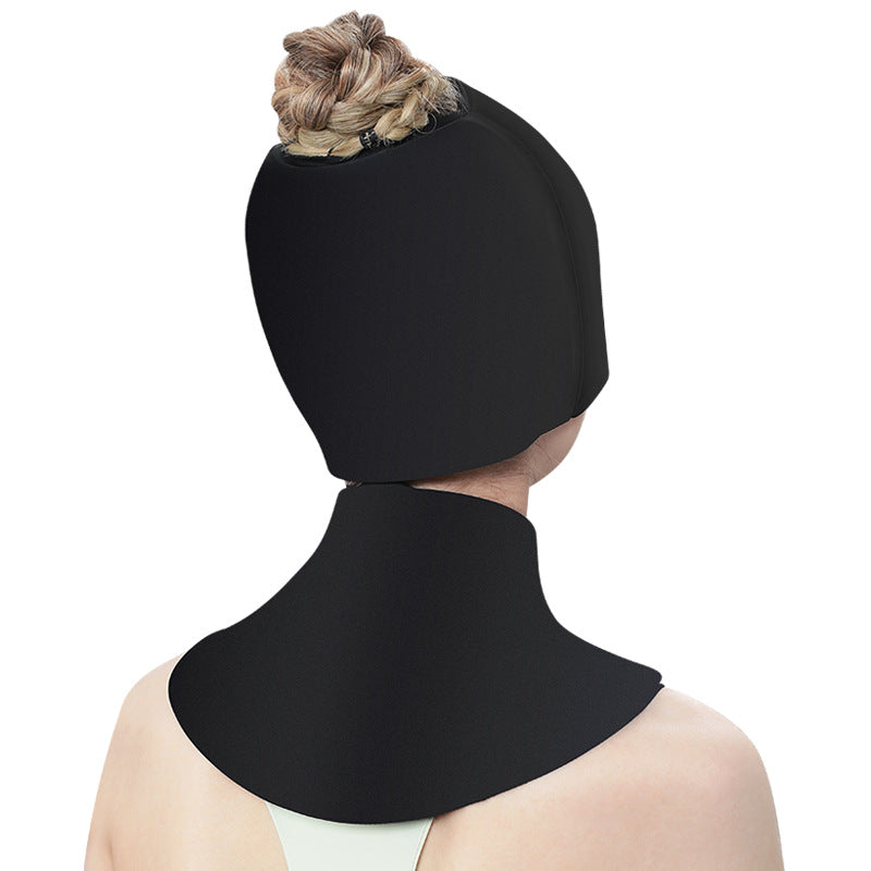 Ice Hat Eye Mask and Neck Brace Cold Compress Set