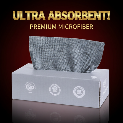 20-Pack Reusable Microfiber Cleaning Towels