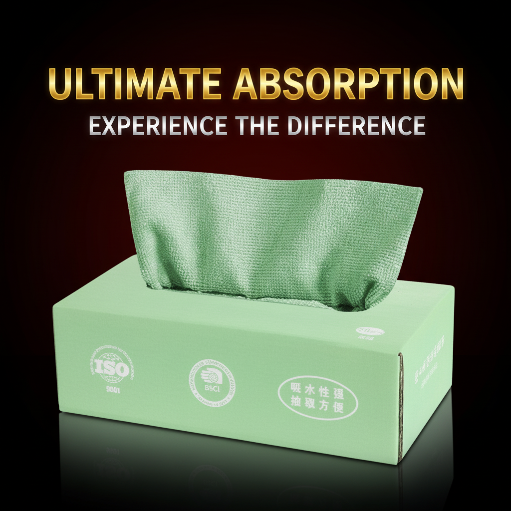 20-Pack Reusable Microfiber Cleaning Towels